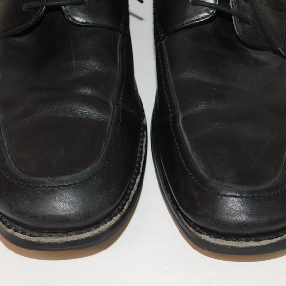 Johnston & Murphy Black Soft Leather Lace Up Dress Shoes Men\'s Size 10.5 M main image 7